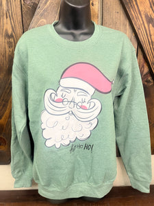 Christmas tee and sweatshirt