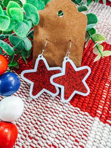 Star earrings